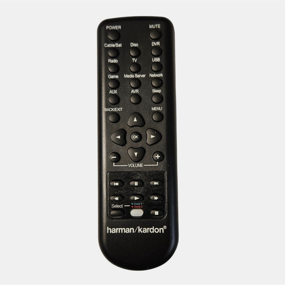 Harman Kardon R-40 / 4857537601 Black Remote Control - No Battery